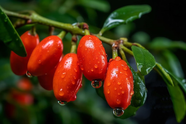 Bacche di Goji Frutta Spezie alle erbe Genera Ai