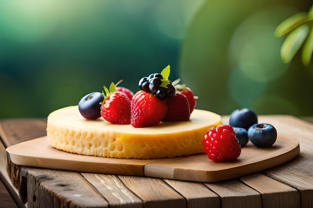 Bacche e formaggio per il picnic estivo