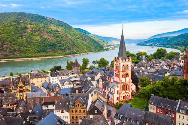 Bacharach centro storico in Germania