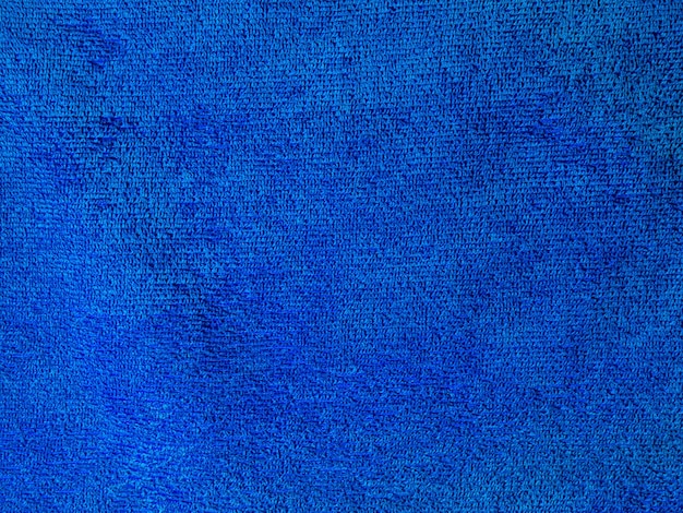 Background closeup senza cuciture Modello di tessuto blu Modelli di tessitura