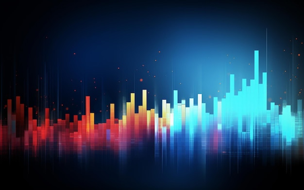 background concept with abstract data design