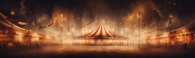 Background del circo