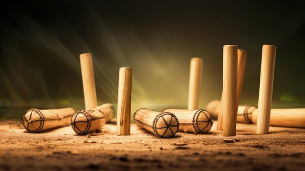 Background del gioco di cricket