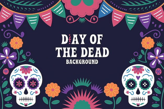 Background del Giorno dei Morti