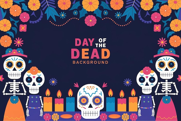Background del Giorno dei Morti
