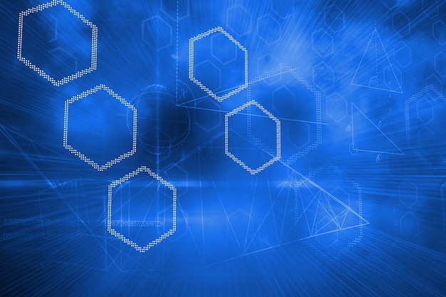 Background tecnologico astratto