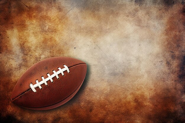 Background vintage del football americano