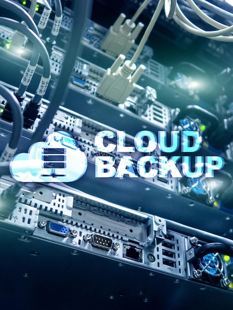 Backup su cloud Prevenzione della perdita di dati del server Sicurezza informatica