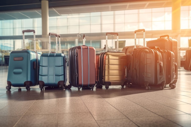 Bagaglio aeroportuale mattutino Borsa di volo Genera Ai