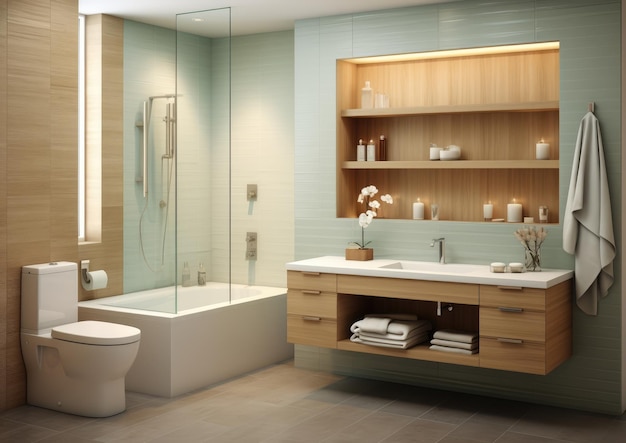 bagno moderno 3D