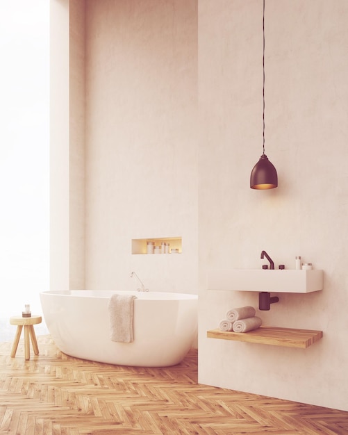 Bagno moderno dell'appartamento