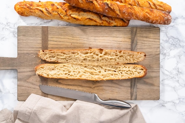 Baguette di pane francese