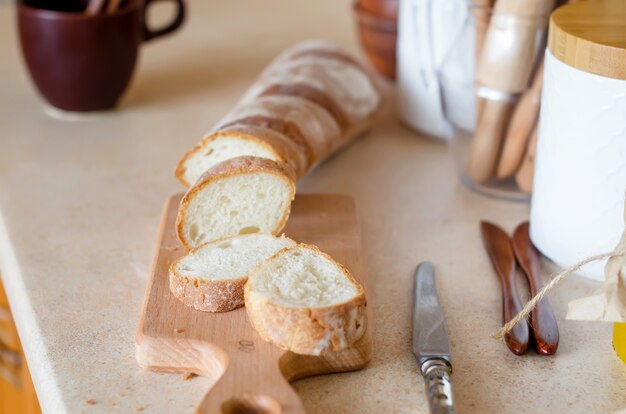 Baguette Francese A Fette