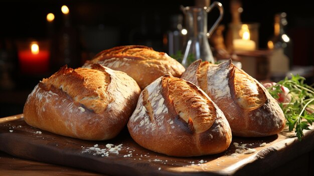 Baguette francesi Ricetta AI generativa