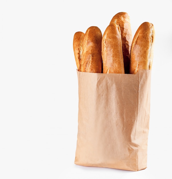 Baguette in sacchetto di carta