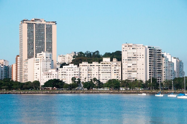 Baia di Botafogo a Rio de Janeiro