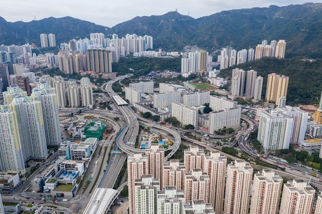 Baia di Kowloon, Hong Kong 16 marzo 2019: Città di Hong Kong