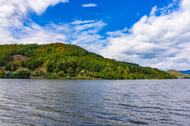 Baia di Parenzo sulla gola del Danubio in Serbia