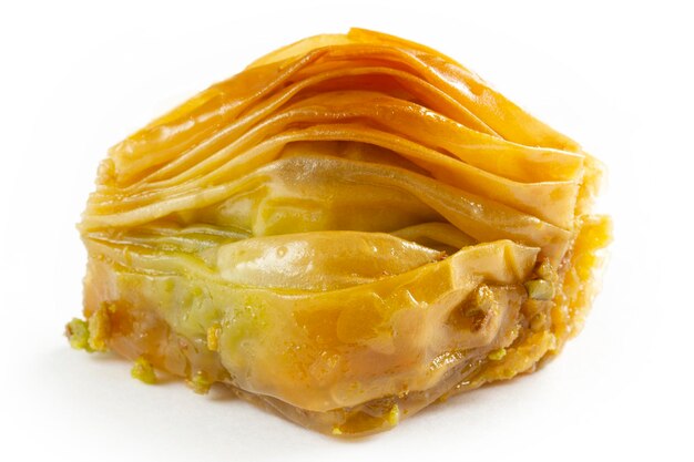 Baklava da dessert turco con pistacchio