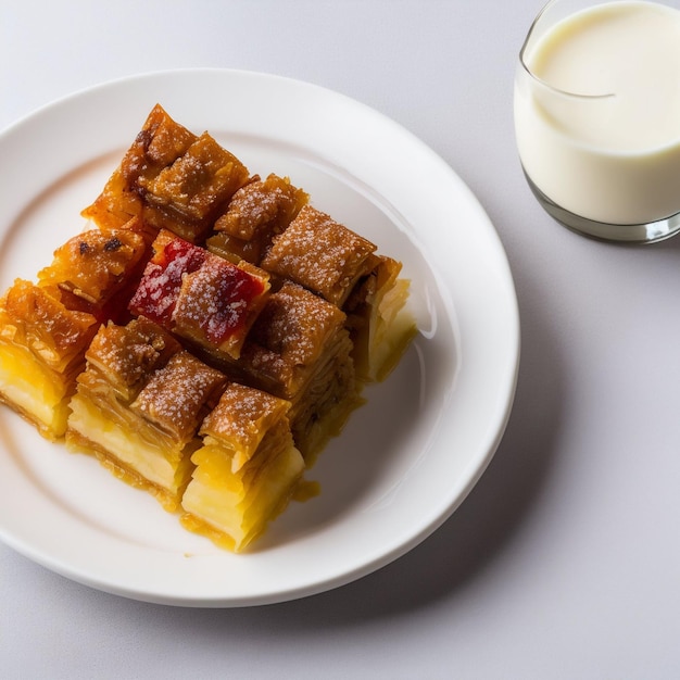 Baklava turca con ripieno di noci