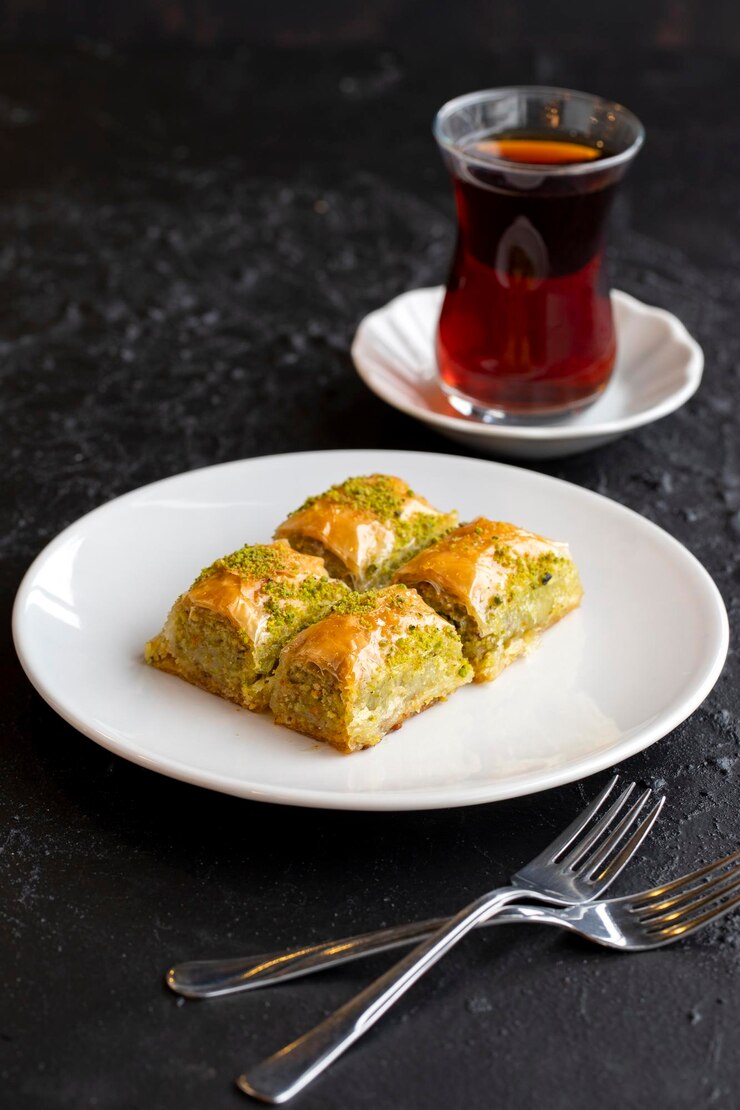 Baklava turco dolce Pistaccio baklava