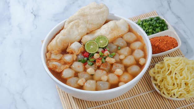 Bakso Aci è un alimento popolare in Indonesia