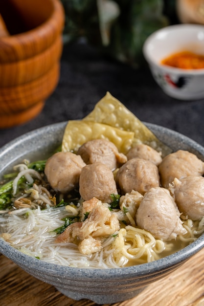 Bakso o baso è una polpetta indonesiana