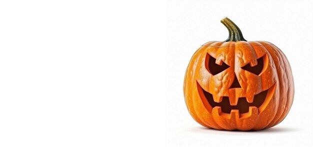 Balba di Halloween isolata su sfondo bianco