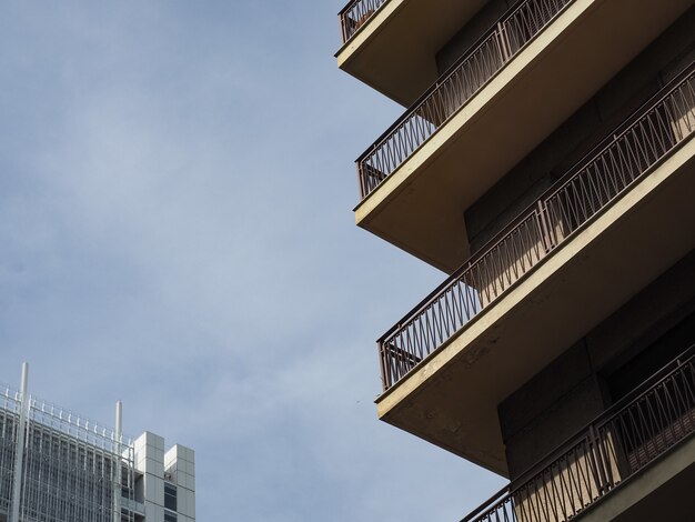 Balcone edificio residenziale