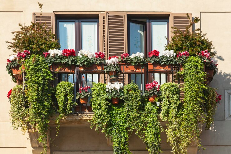 Balcone verde