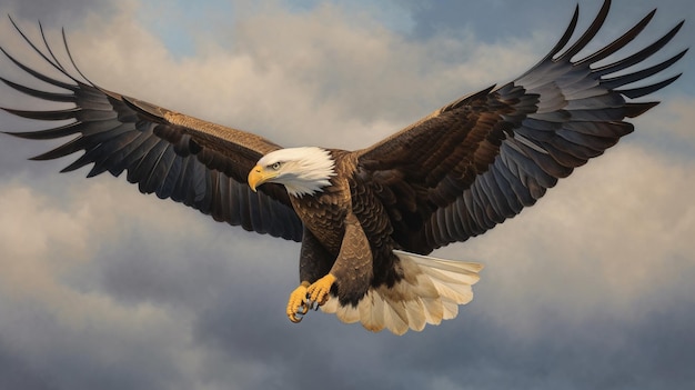 balld eagle HD 8K carta da parati Immagine fotografica d'archivio