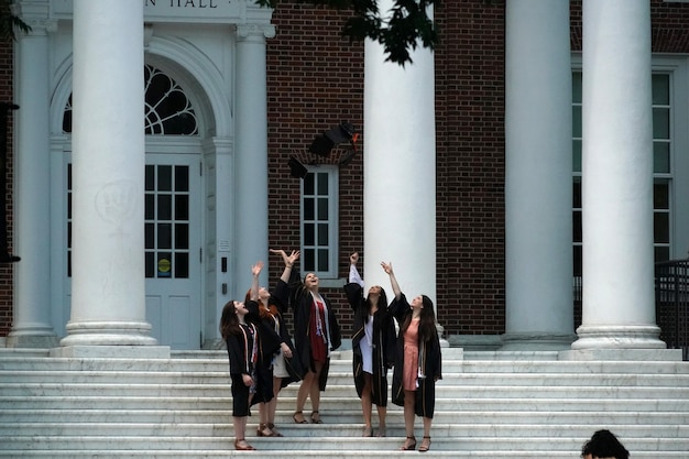 BALTIMORE, USA - 21 MAGGIO 2018 - Giornata di laurea presso la John Hopkins University