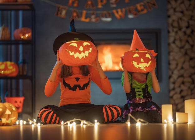 Bambini ad Halloween