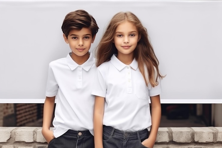 Bambini modelli di moda