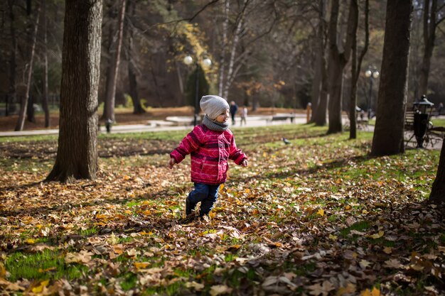 Bambino nel parco