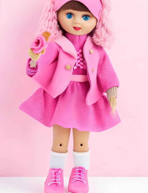 Bambola Barbie bionda carina