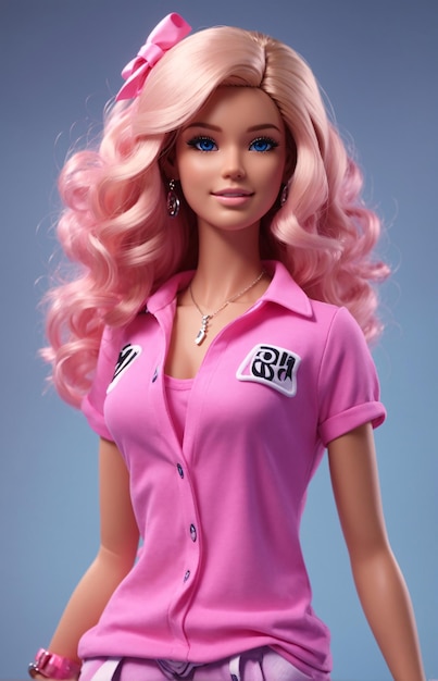 Bambola Barbie in abito Hip Hop Urban Street