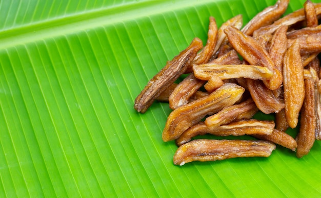 Banana essiccata al sole Snack di frutta