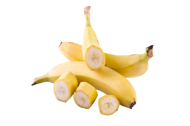 Banane isolate da vicino