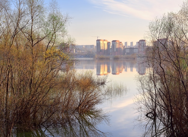 Banca dell'Ob a Novosibirsk