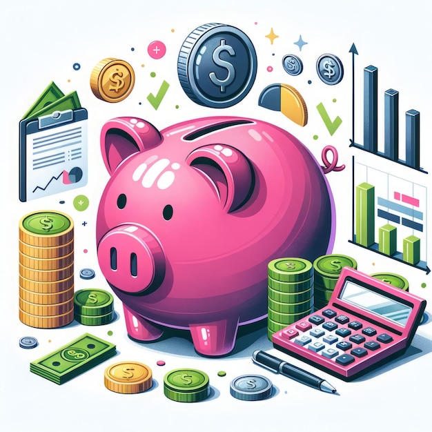 Banca finanziaria Piggy