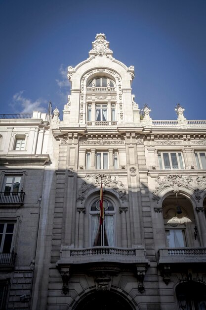 Banca, Immagine della città di Madrid, la sua architettura caratteristica