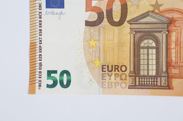 Banconote in euro di denaro in valuta europea