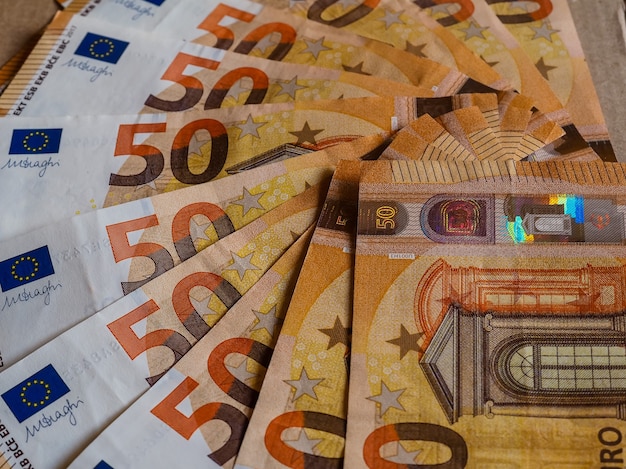 Banconote in euro, Unione Europea