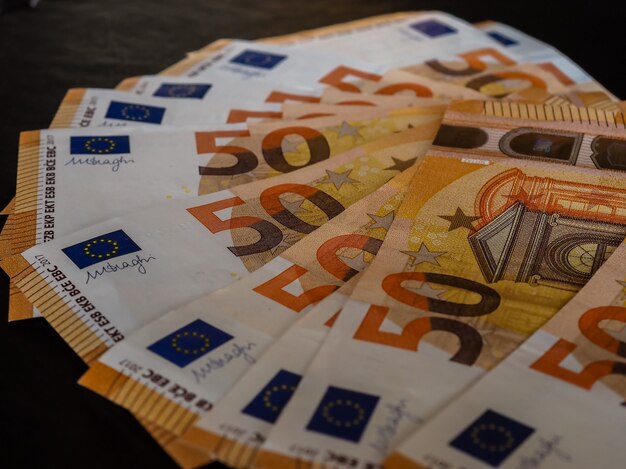 Banconote in euro, Unione Europea