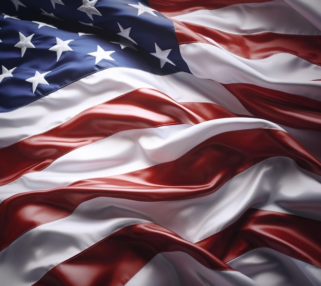 bandiera americana degli stati uniti d'america