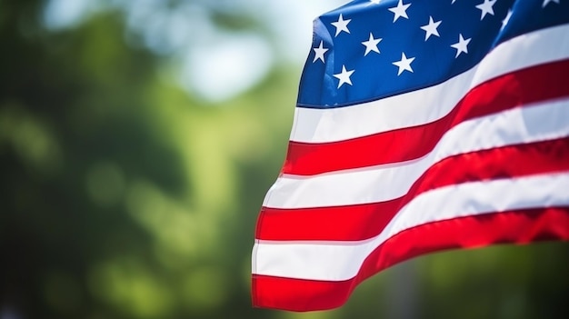 Bandiera americana per il Memorial Day, 4 luglio, Festa del Lavoro, Giorno dell'Indipendenza