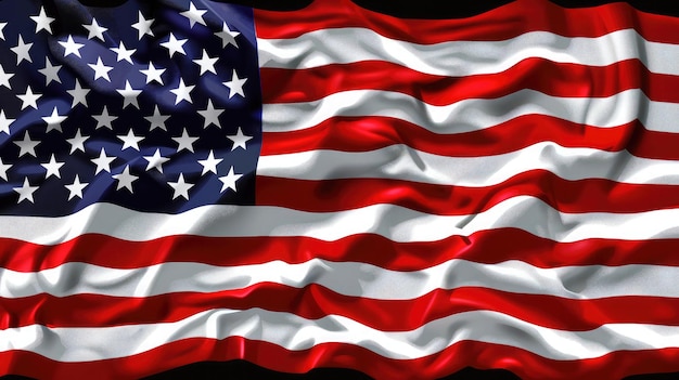 Bandiera americana per il Memorial Day, il 4 luglio o la Festa del Lavoro