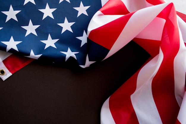 Bandiera americana per il Memorial Day o il 4 luglio.