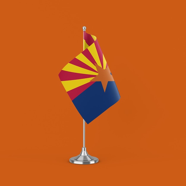 Bandiera da tavolo dell'Arizona